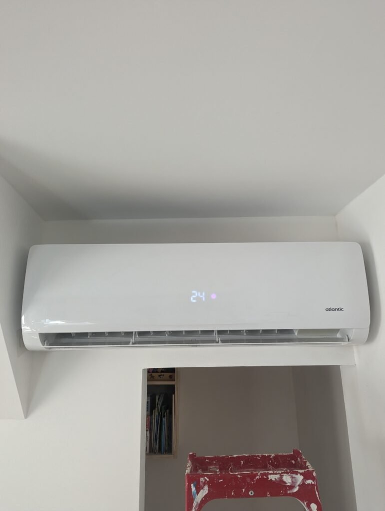 Unité intérieure de climatisation installée par JC Clim